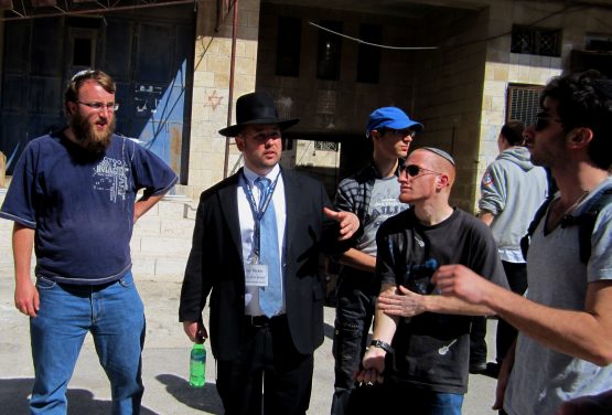 Hebron trip Ben Packers Tour