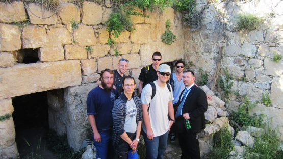 outside Ancient synagogue
