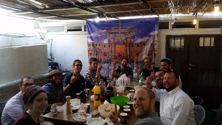 Awesome breakfast in the Sukkah! Awesome breakfast in the Sukkah!