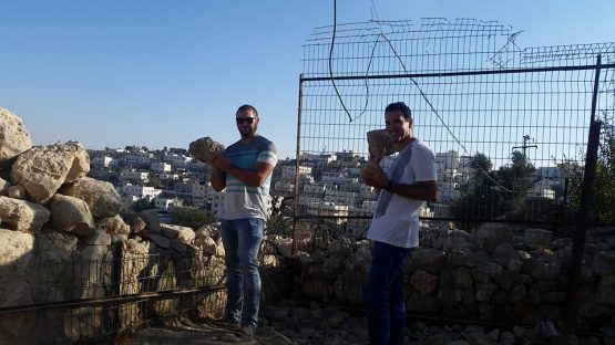 Got some more rocks moved today in Hevron!