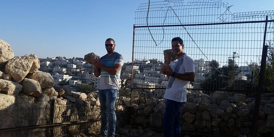 Got some more rocks moved today in Hevron!