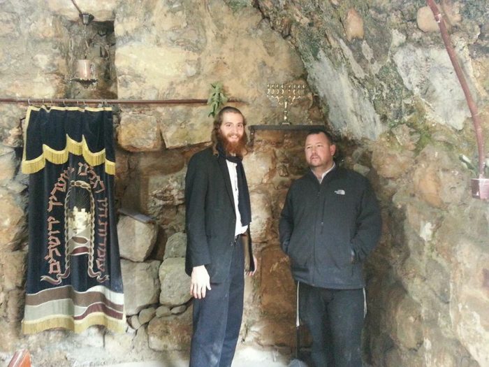 The Chanukiah ("Hanukah Menorah") and new shelf