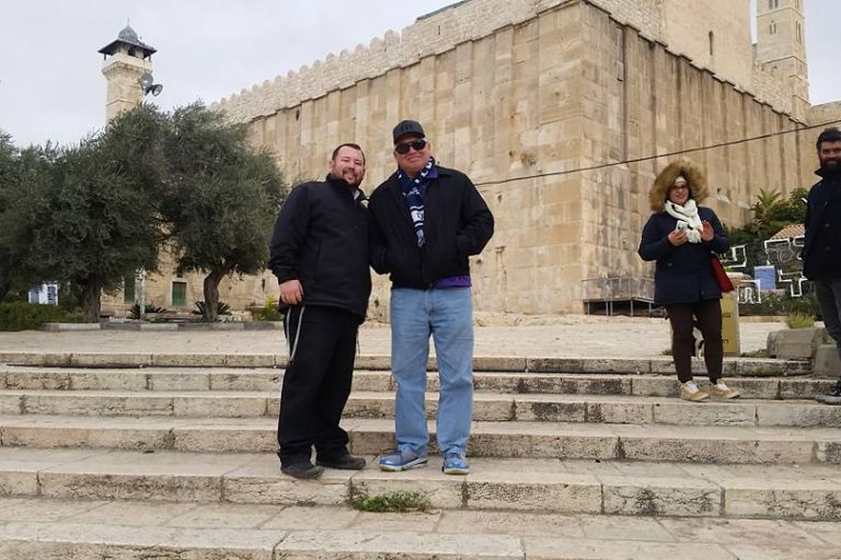 At the Tomb of the Patriarchs in Hevron! At the Tomb of the Patriarchs in Hevron!