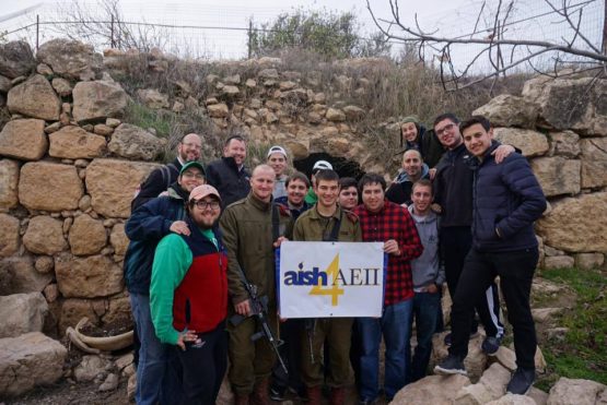 At the Ancient Synagogue in Hevron