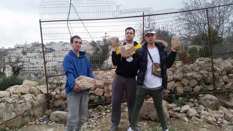 More rocks are removed. More rocks are removed.