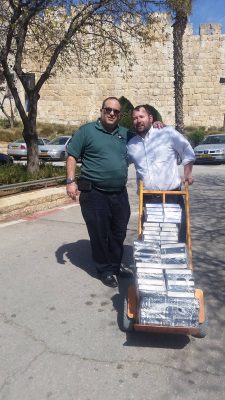 delivered 80 donated prayer books