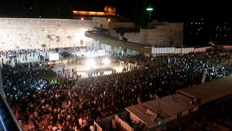Adam Henderson “swearing-in” Mazel tov to Adam Henderson on his "swearing-in" to the Israeli Army at the Western Wall.