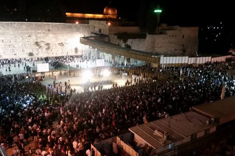 Adam Henderson “swearing-in” Mazel tov to Adam Henderson on his "swearing-in" to the Israeli Army at the Western Wall.