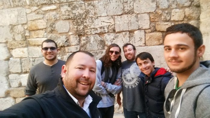 At the Kotel HaKatan - "Small Western Wall"
