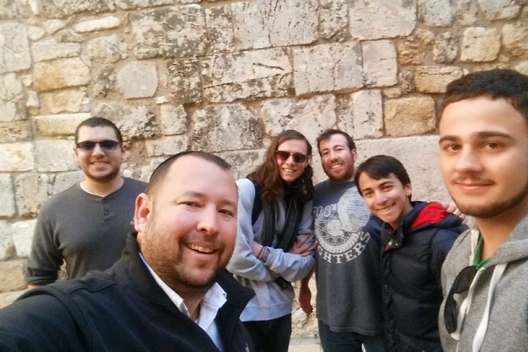 At the Kotel HaKatan - "Small Western Wall"