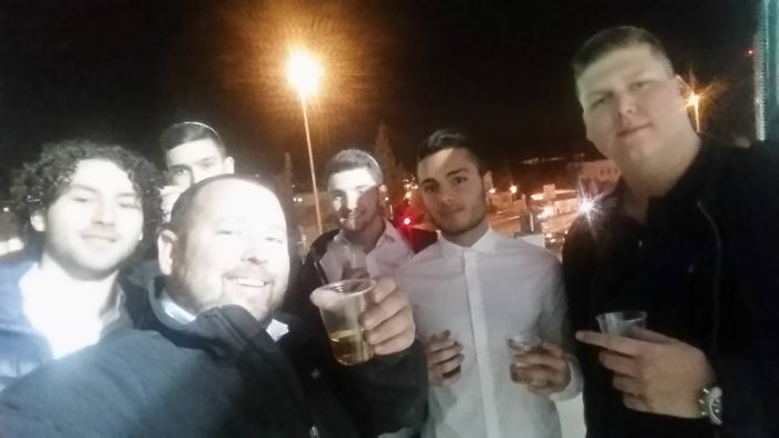 year coursers doing a LaChaim